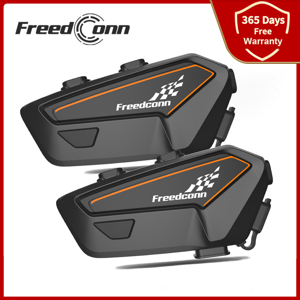 Freedconn F1 motorcycle intercom helmet bluetooth headset moto interphone Communicator Waterproof