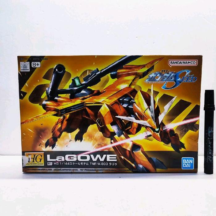 HOT SALE MAINAN MODEL KIT GUNDAM LAGOWE HG MOBILE SUIT GUNDAM SEED R-11 TMF/A-803 LAGOU 1/144