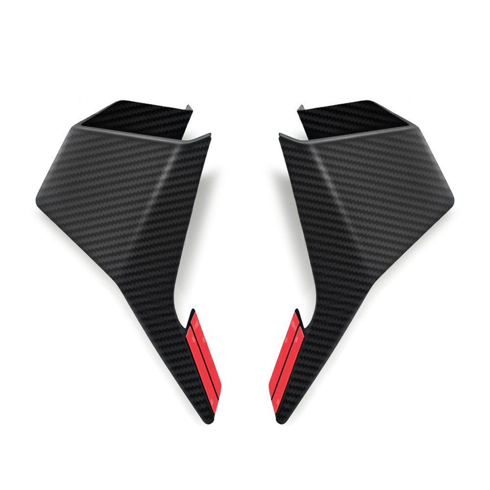 MOTORCYCLE FAIRING WINGLET SPOILER KAWASAKI ZX-10R ZX10R ZX-10RR 2022-2025 WINDSHIELD WING FAIRING