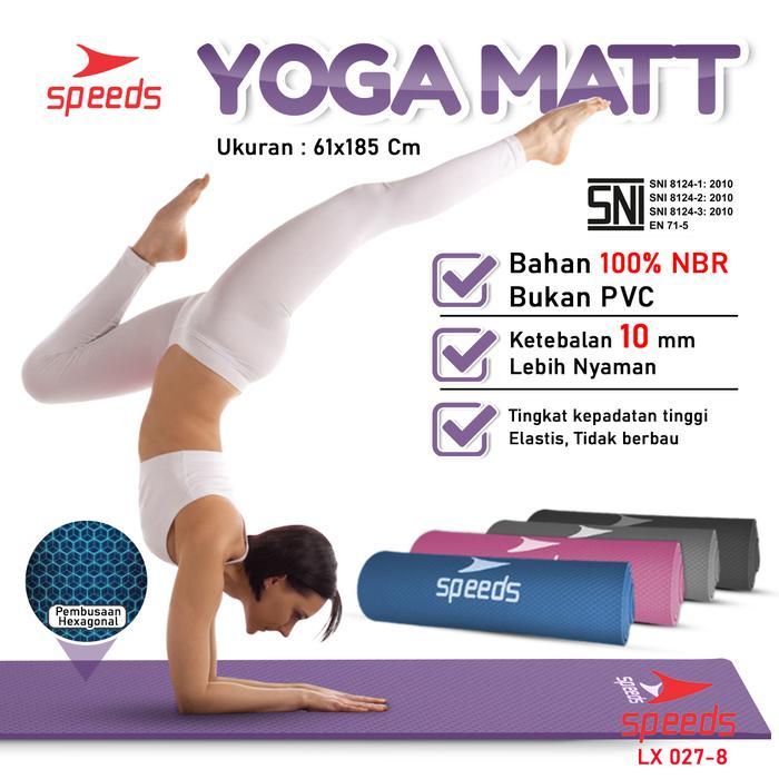 Matras Yoga Mat Karpet Spons Tikar Speeds 027-04