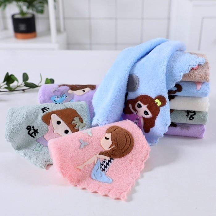 Handuk Olahraga Motif / Handuk Muka Karakter / Handuk Souvenir/ Ukuran Bervariasi Bahan Microfiber /