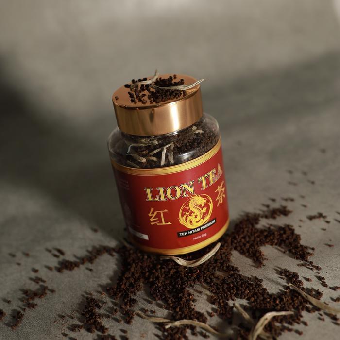 Teh Hitam Lion Tea Long Tea - Teh Hitam & Putih Long Tea 50Gr Original Produk Best Seller