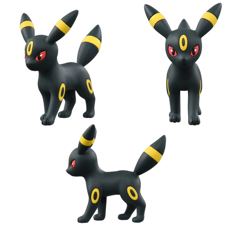 TAKARA TOMY Original Box Pokemon Figures Eevee Family Sylveon Umbreon Espeon Leafeon Vaporeon