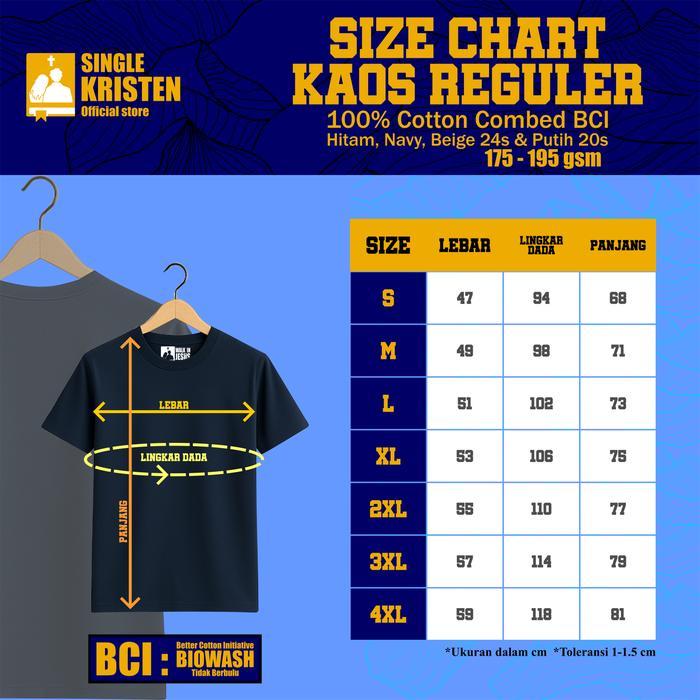 TERMURAH DOA BAPA KAMI (Tulisan Arab Versi 1-Ka) - Kaos Rohani - Premium & High Quality - Single