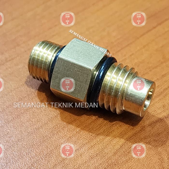 ADAPTOR ADAPTER COUPLER JANTAN MALE M14 - M16 GUN JET STEAM CLEANER