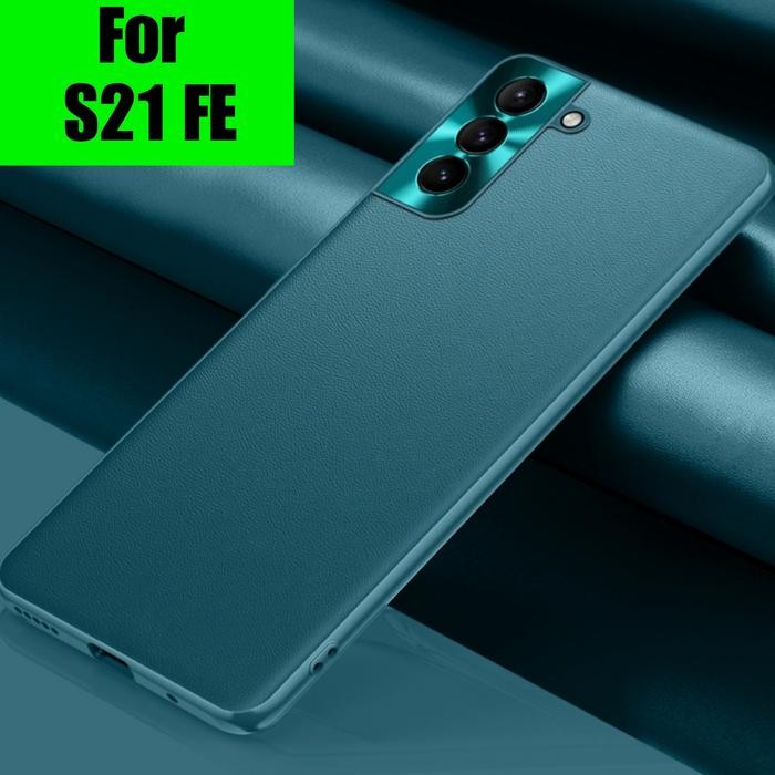VEGAN LEATHER CASE CASING SAMSUNG GALAXY S21FE / S21 FE 5G