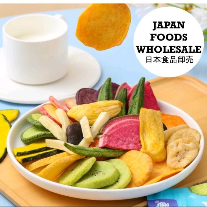 

TIANFU MIXED VEGETABLE AND FRUIT CHIPS / KERIPIK / CEMILAN IMPOR / KERIPIK BUAH / KERIPIK SAYURAN