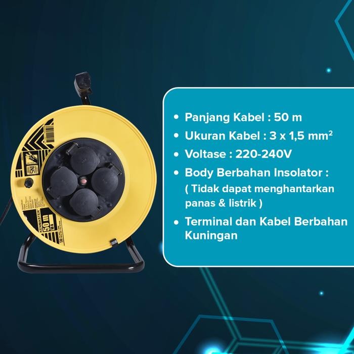 Kenmaster Kabel Roll 25 50 Meter