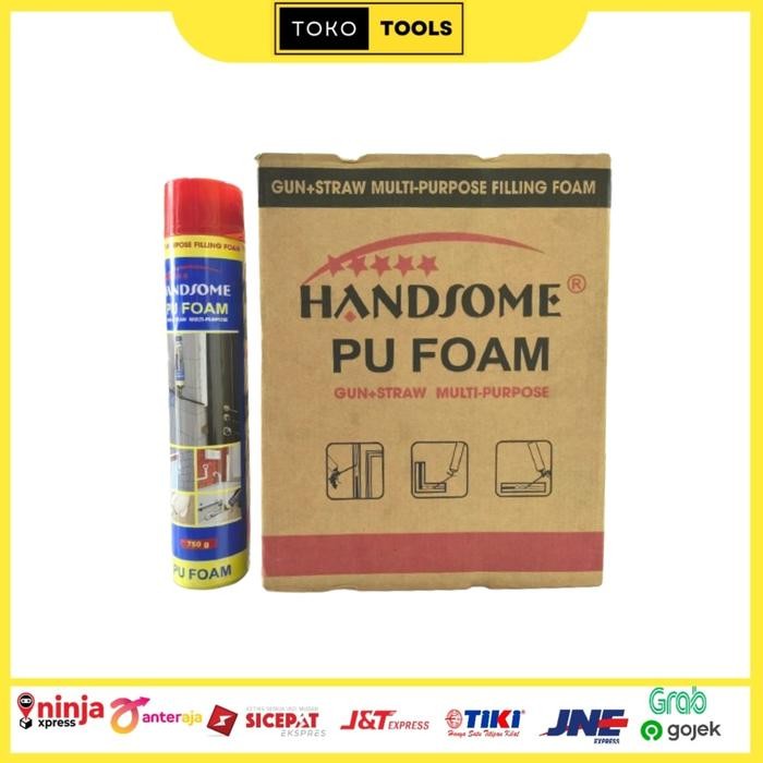 

1 DUS PU FOAM 750ML HANDSOME ISI 12PCS
