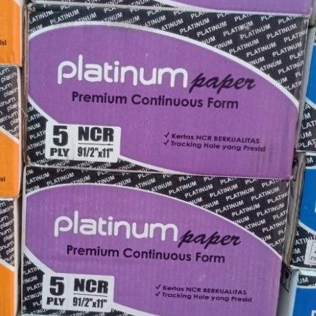

NEW PRODUK KERTAS CONTINUOUS FORM PLATINUM 5 PLY (POLOS / PRS) WARUNG ARA67