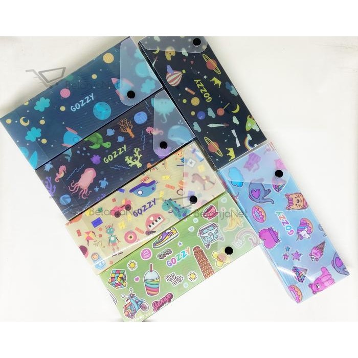 

Kotak Tempat Pensil Pencil Case Plastik Joyko PC-0719GZ