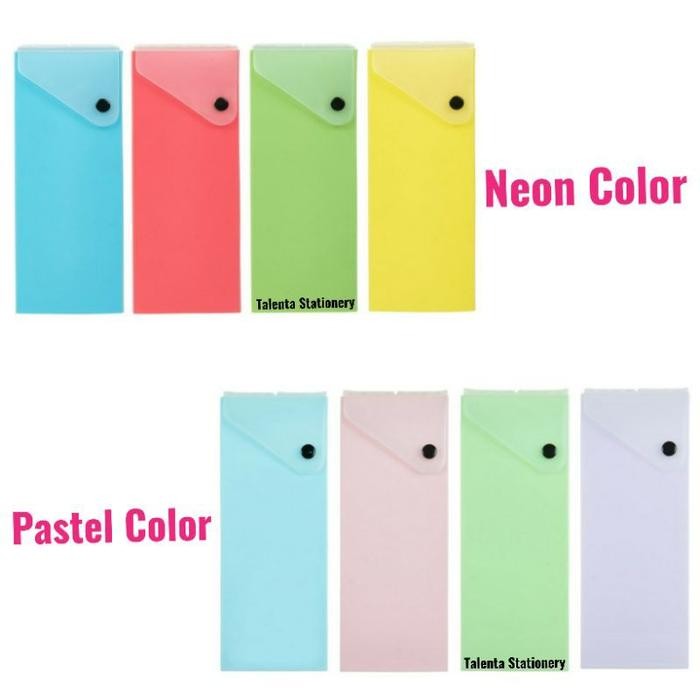 

Tempat Pensil / Kotak Pensil Kancing Plastik Joyko