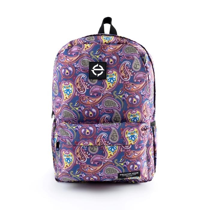 Afud Terang Jaya Equator Pride - Carve Tas Ransel Laptop Backpack Paisley
