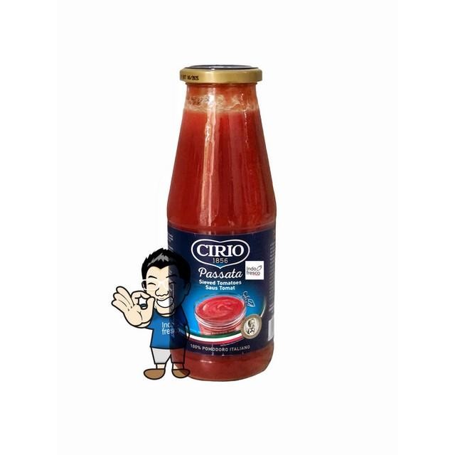 

ASLI Cirio Passata Sieved Tomatoes- Pasta Tomat 700 g READY STOCK