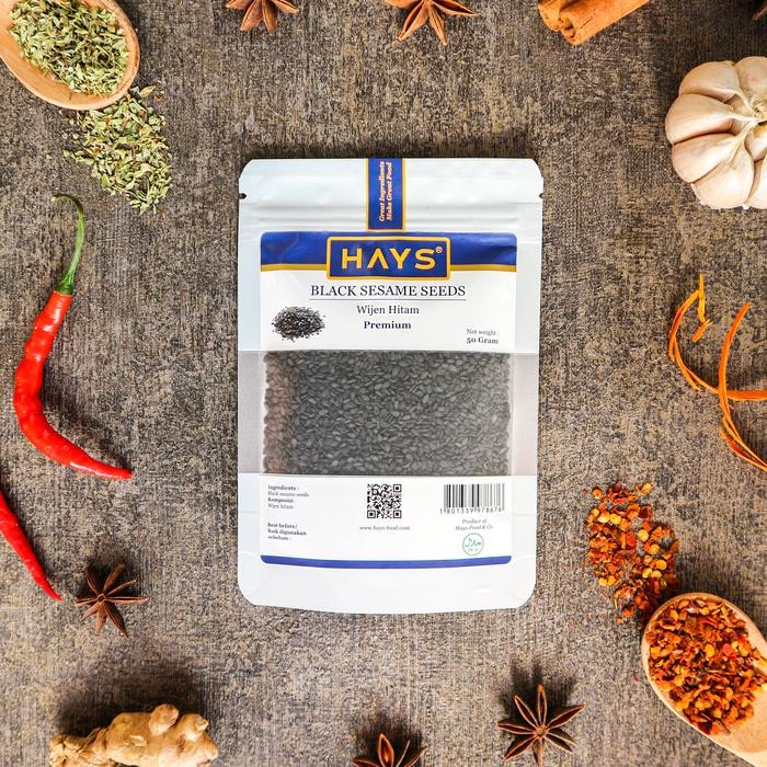 

Wijen Hitam / Black Sesame Seeds - HAYS