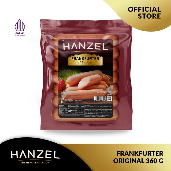 

Pilihan- Hanzel Frankfurter Original 360 Gram