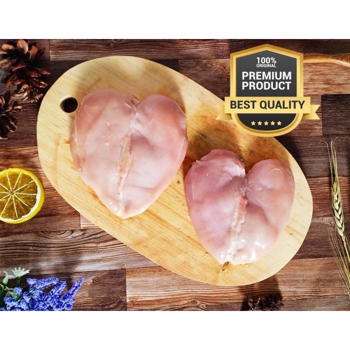 

Pilihan- Dada Fillet Ayam Organik (500-600Gr) By Lacto Farm