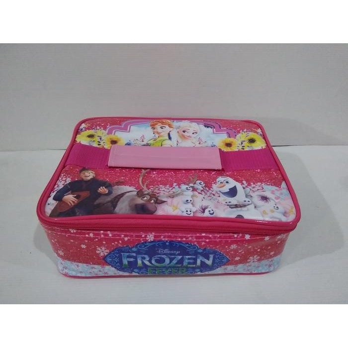 Sale Lunch Bag Full Print / Tas Bekal / Kotak Makan / Frozen / Tempat Maka