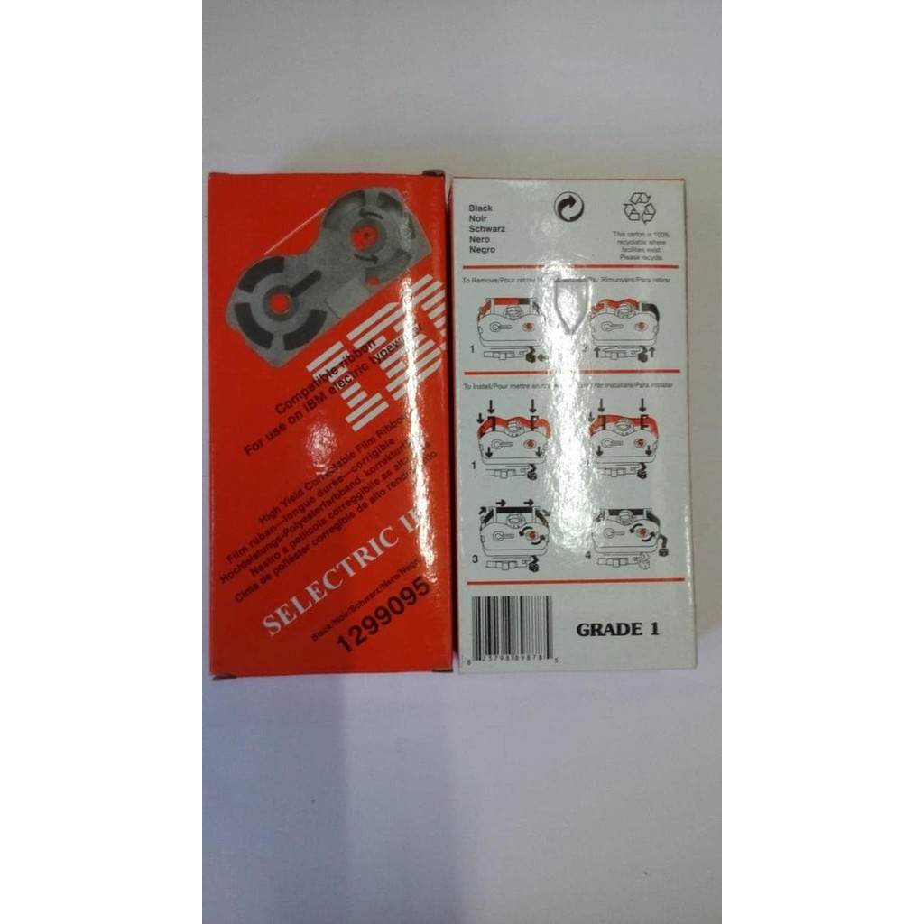 

PITA MESIN TIK ELEKTONIK IBM SELECTRIC II PART NO. 1299095