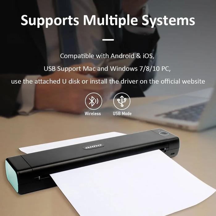 

AIMO Thermal Paper A4 M08E/Tattoo Paper Compatible with AIMO M08F M08ES