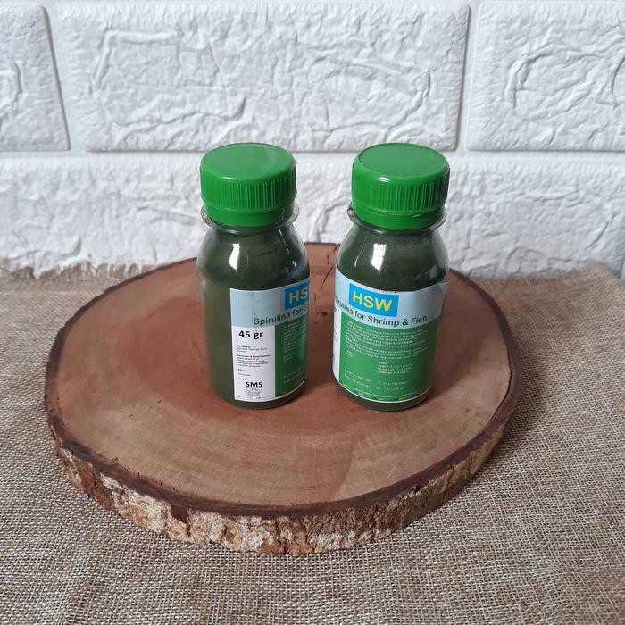 PELET SPIRULINA HSW PAKAN IKAN CUPANG - IKAN HIAS