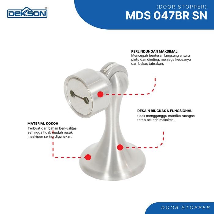 Dekkson ahan Pintu Magnetic Door Stoper MDS 047BR Sier
