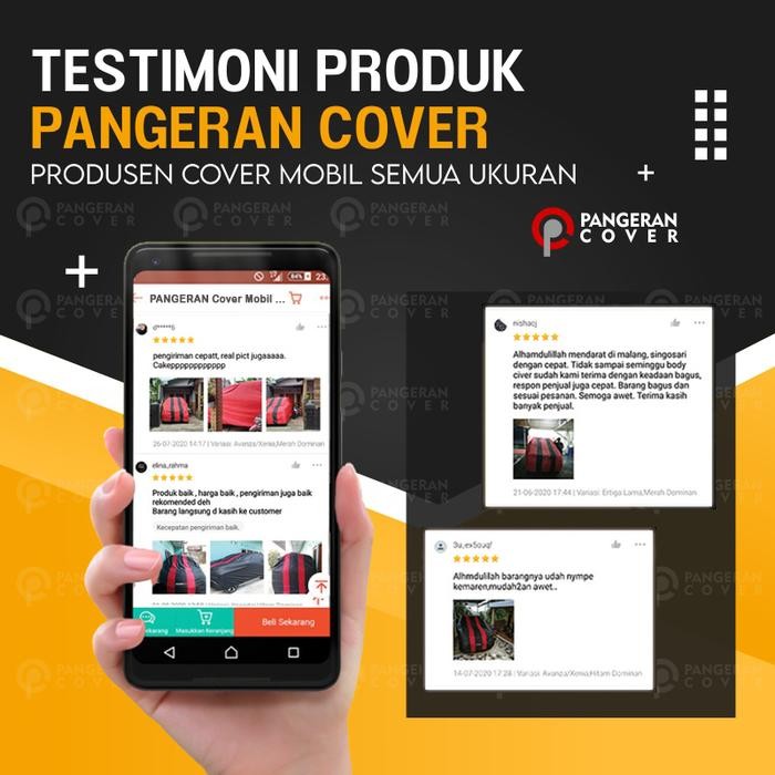 Cover Mobil AVANZA Selimut Mobil TOYOTA AVANZA Anti Air