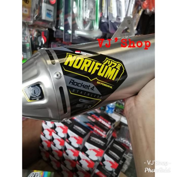 KNALPOT NORIFUMI KLX 150 ROCKET 4 100 % ORIGINAL / KNALPOT KLX 150
