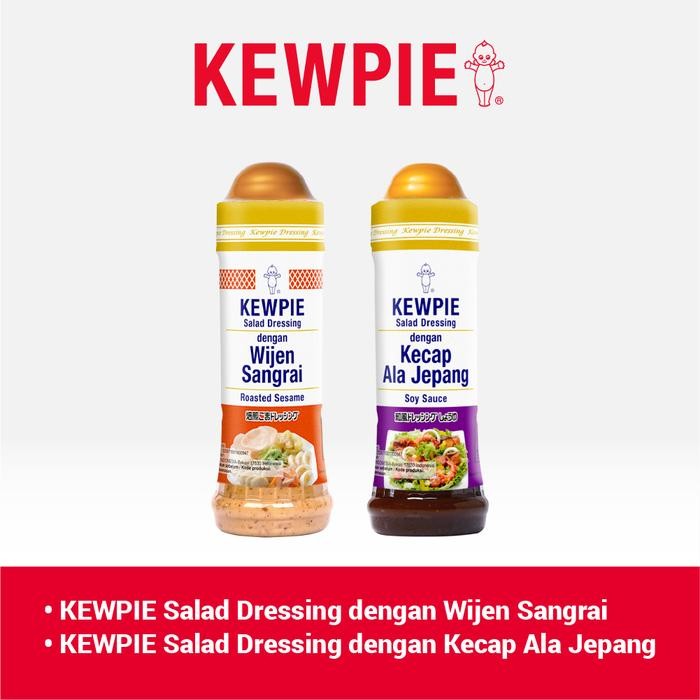 

ASLI KEWPIE Bundling 4 (KEWPIE Salad Dressing Dengan Wijen Sangrai 200 ml & KEWPIE Salad Dressing
