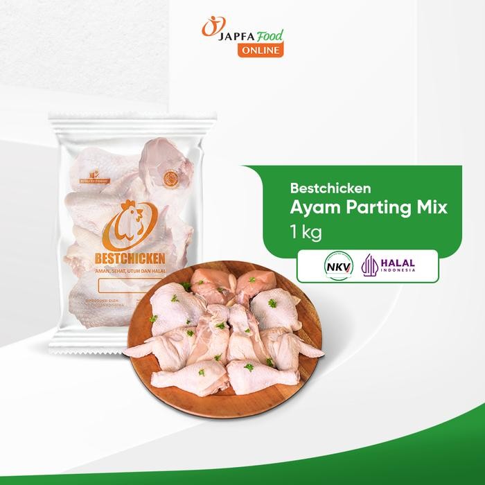 

Pilihan- Bestchicken Daging Ayam Potongan Campur 1 Kg / Cut Up 1000 Gr