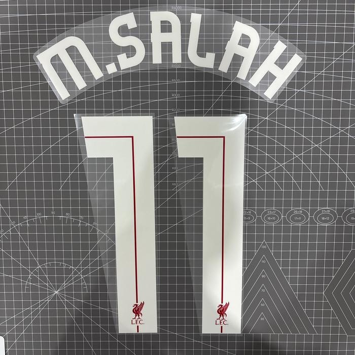 nameset liverpool home ucl version 17/18 m.salah [kualitas terbaik]