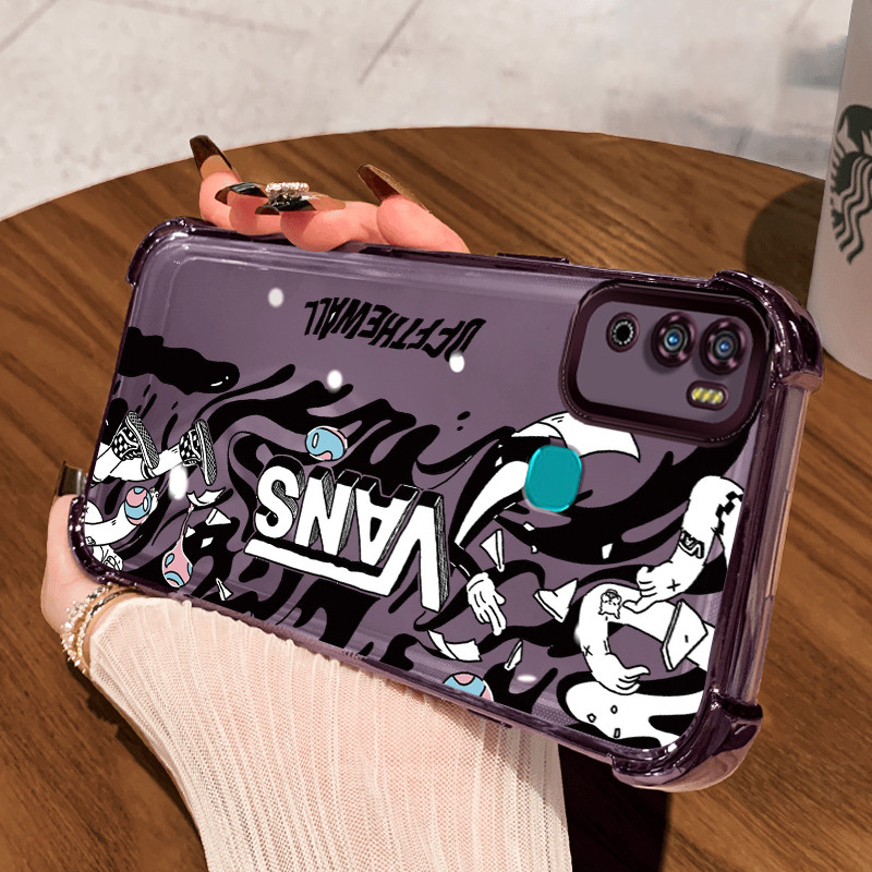 Casing Hp untuk Infinix Hot 9 Play Hot 10 Play Hot 11 Play Case fashion nasa Kasing airbag Kesing Si
