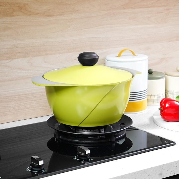 Chef Topf 26 Cm Panci Casserole - Hijau Bud