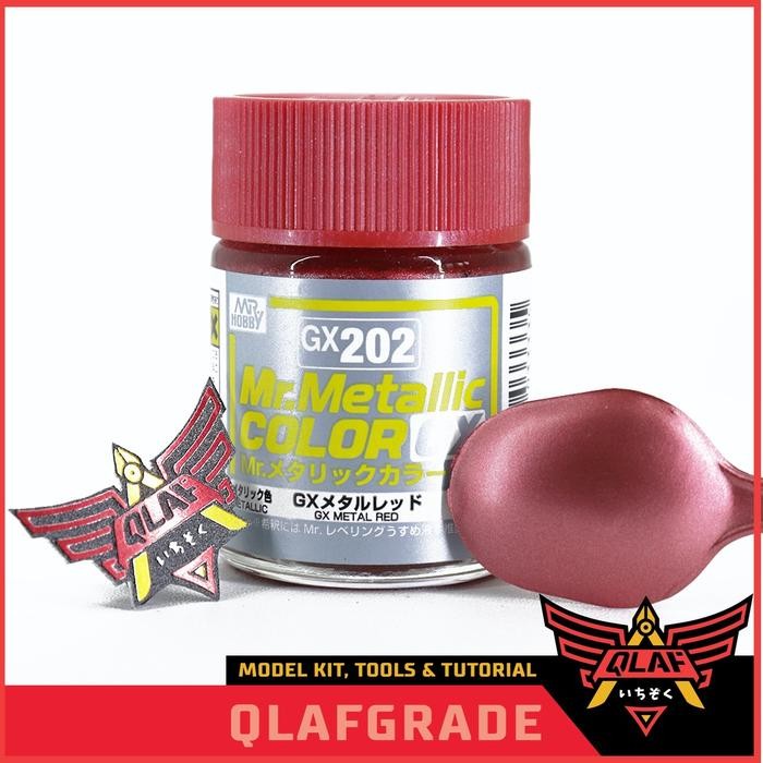 

Mr Color GX METAL RED GX202 GX 202 cat gundam model kit airbrush