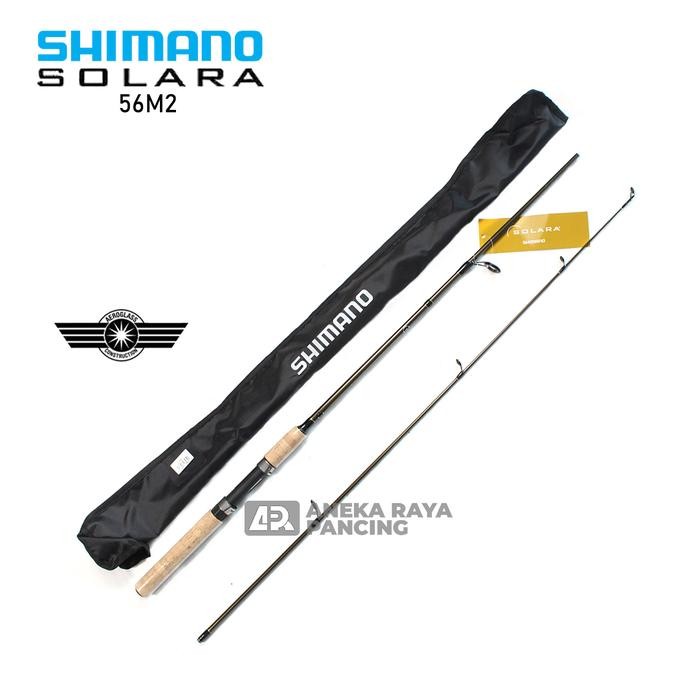 Joran Spinning Shimano Solara S60M2 - S70M2 Aneka Raya Pancing