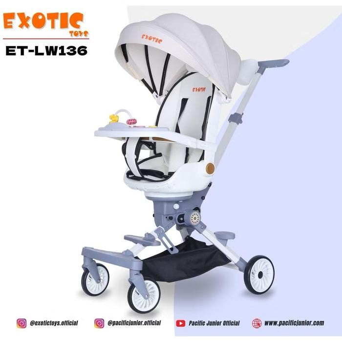 kereta dorong bayi exotic stroller / Magic stroller bisa dilipat praktis
