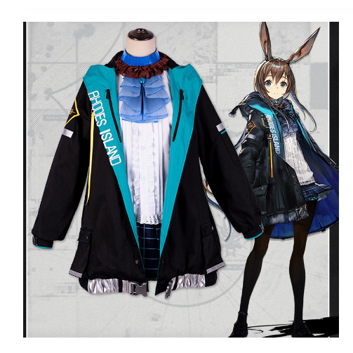 TERMURAH JAKET Arknights Costumes Amiya Cosplay JACKET Women Anime READY STOCK