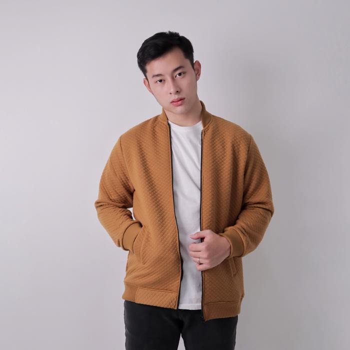 MSMO Men Basel Comfy Jacket Pria / Outer Cowo / Jaket Cowo