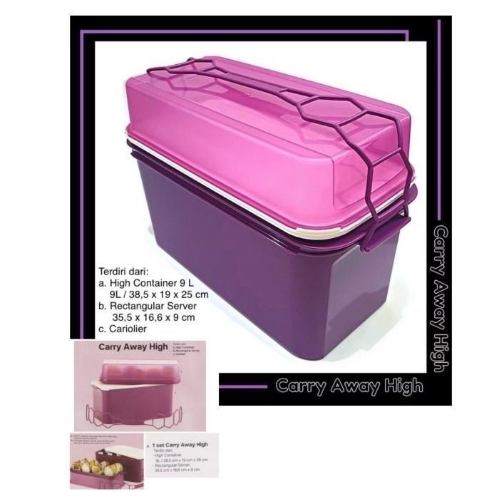 Tupperware Promo Carry Away High ( Rantang Jumbo )