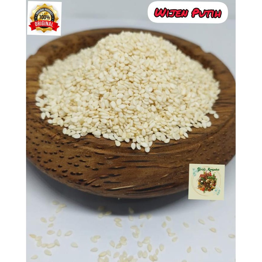 

NEW PRODUK WIJEN PUTIH / WHITE SESAME SEED / BIJI WIJEN PUTIH 1KG PITALOKAOUTLET23