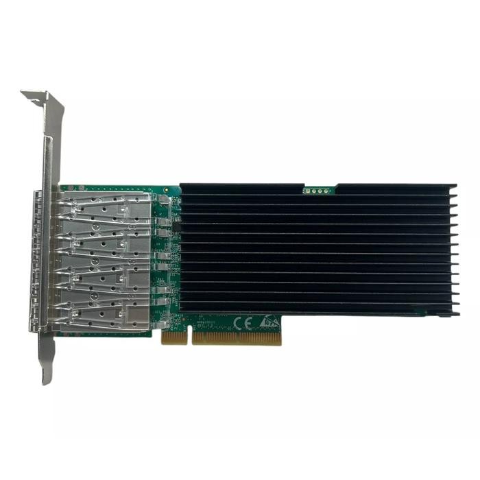 INTEL X520-DA4 Quad Port 10G SFP Converged Network Adapter Card Mikrotik ROS v6 v7 x86 SFP+ 4 10GbE