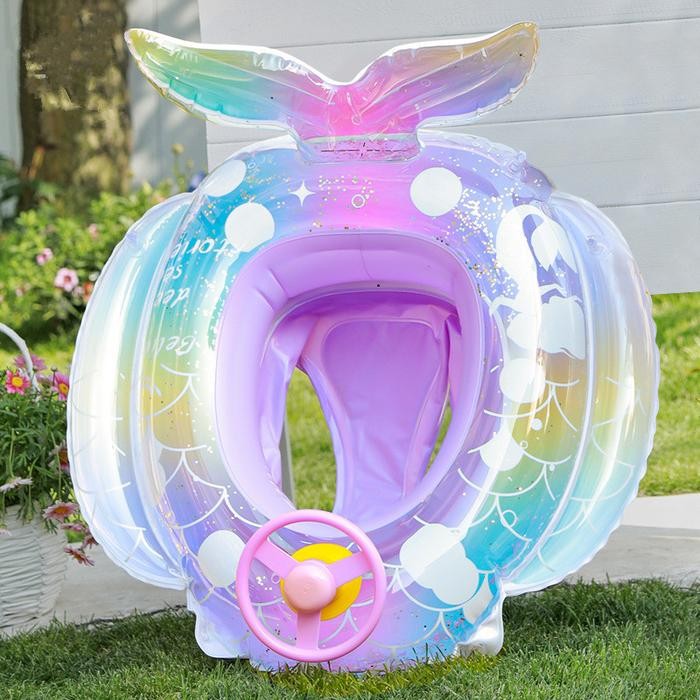 Pelampung Anak Perempuan / Ban Ring Renang anak / Pelampung Anak Duduk / Pelampung Setir Bayi