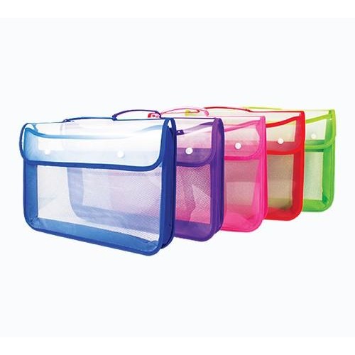 

New Map Plastik Kancing 2 Jaring Folio / School Bag / Kantor & Sekolah