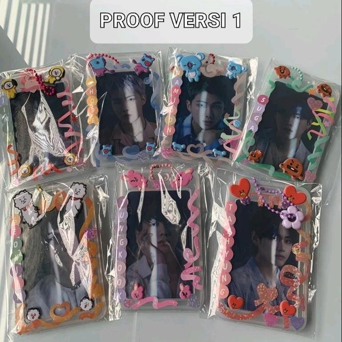 

New PHOTOCARD HOLDER DECO BTS