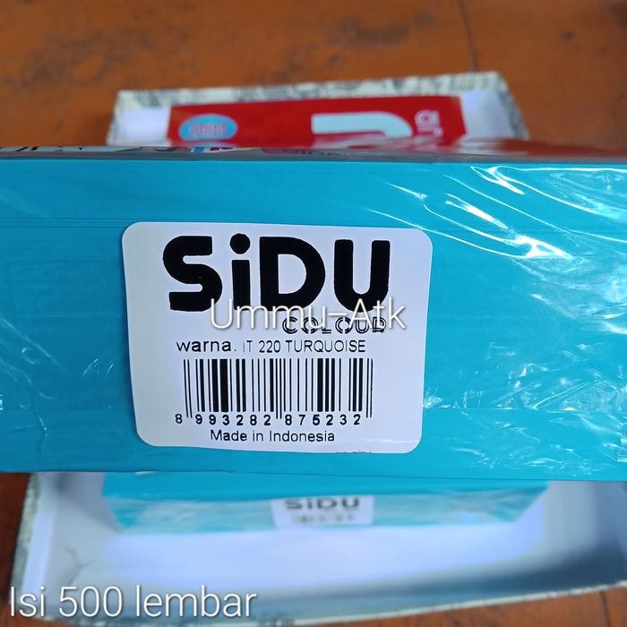 

SINAR DUNIA. KERTAS SPECTRA A4 80gsm. IT 220 TURQUISE.
