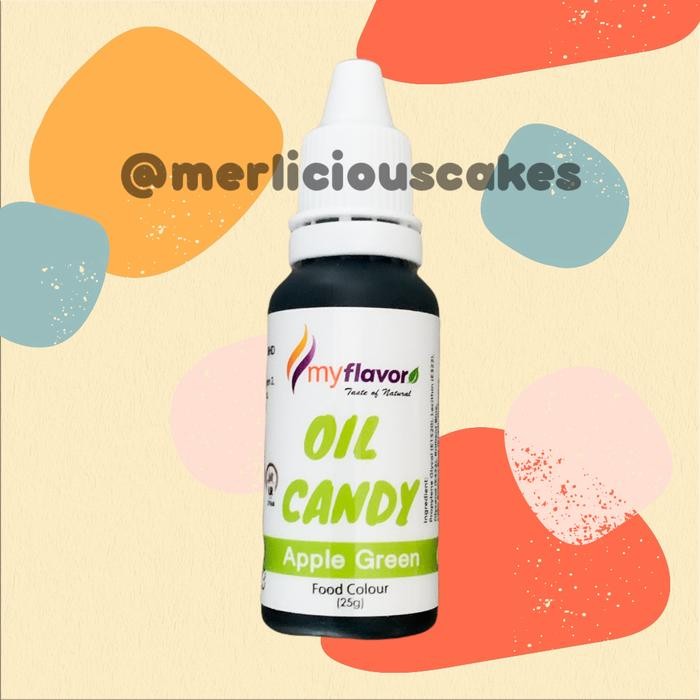 

Stok Baru Apple Green Candy Oil for Chocolate My Flavor
