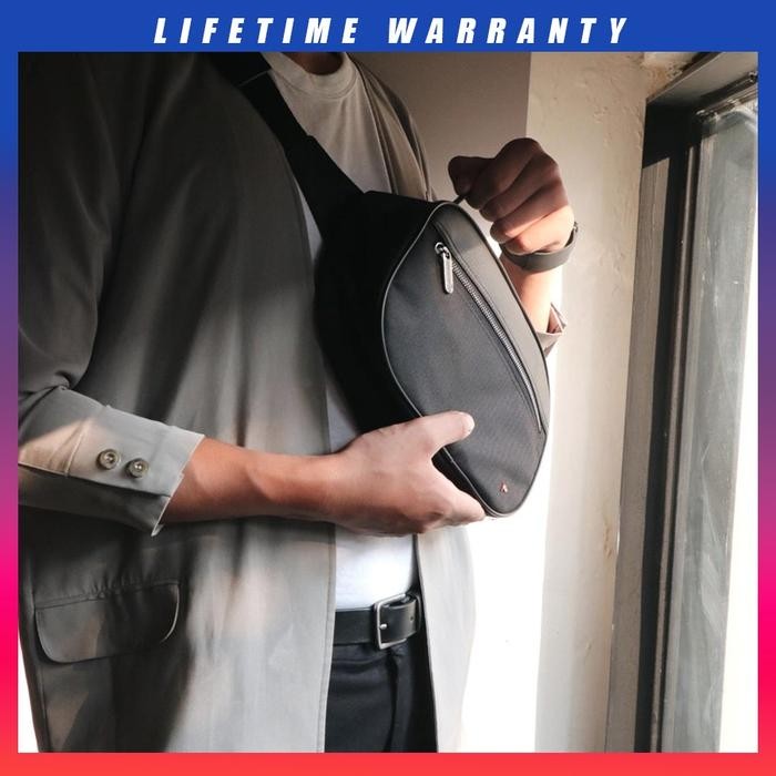 Ready Tfg Waist Bag Tas Pinggang Marciano 411 Black Lifetime Warranty