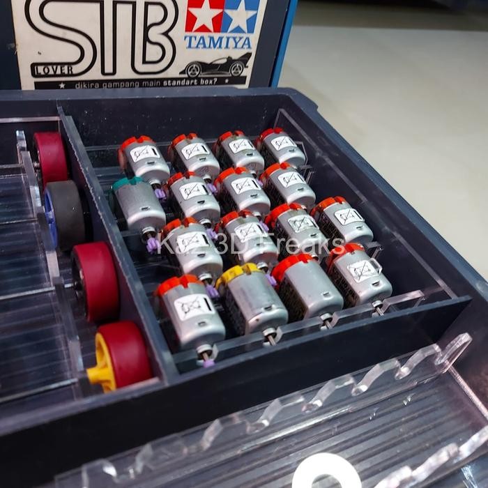 Pilihan- Sekat Hjh Laci Dinamo Motor Tamiya Aksesoris Rak Akrilik Kotak Box-K3D