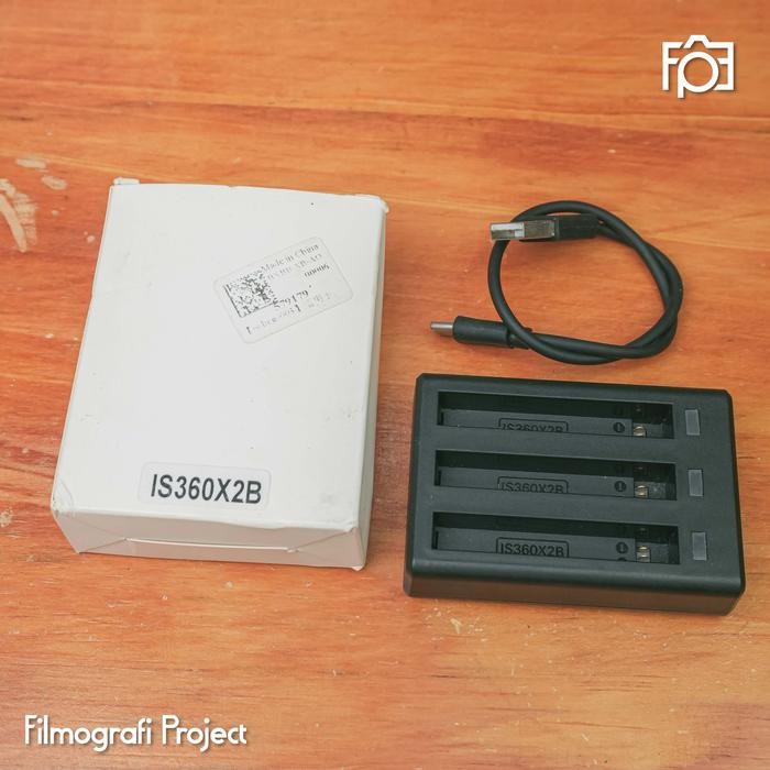 Insta360 One X2 Triple Charger - Used Second Copotan