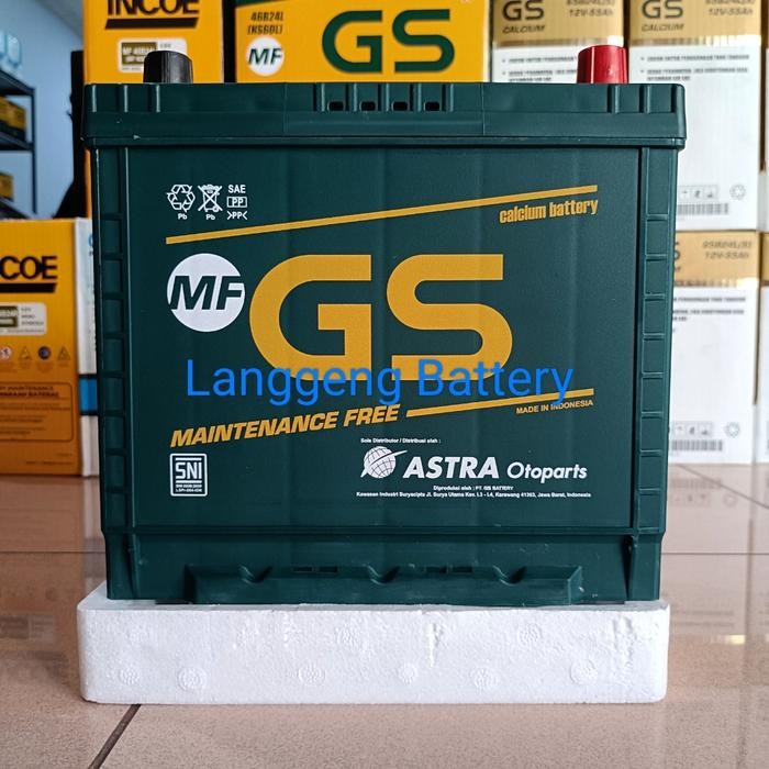 Grosir Aki Mobil Kijang Innova Matic Bensin Gs Astra Mf 55D23L Aki Kering Terlariss 